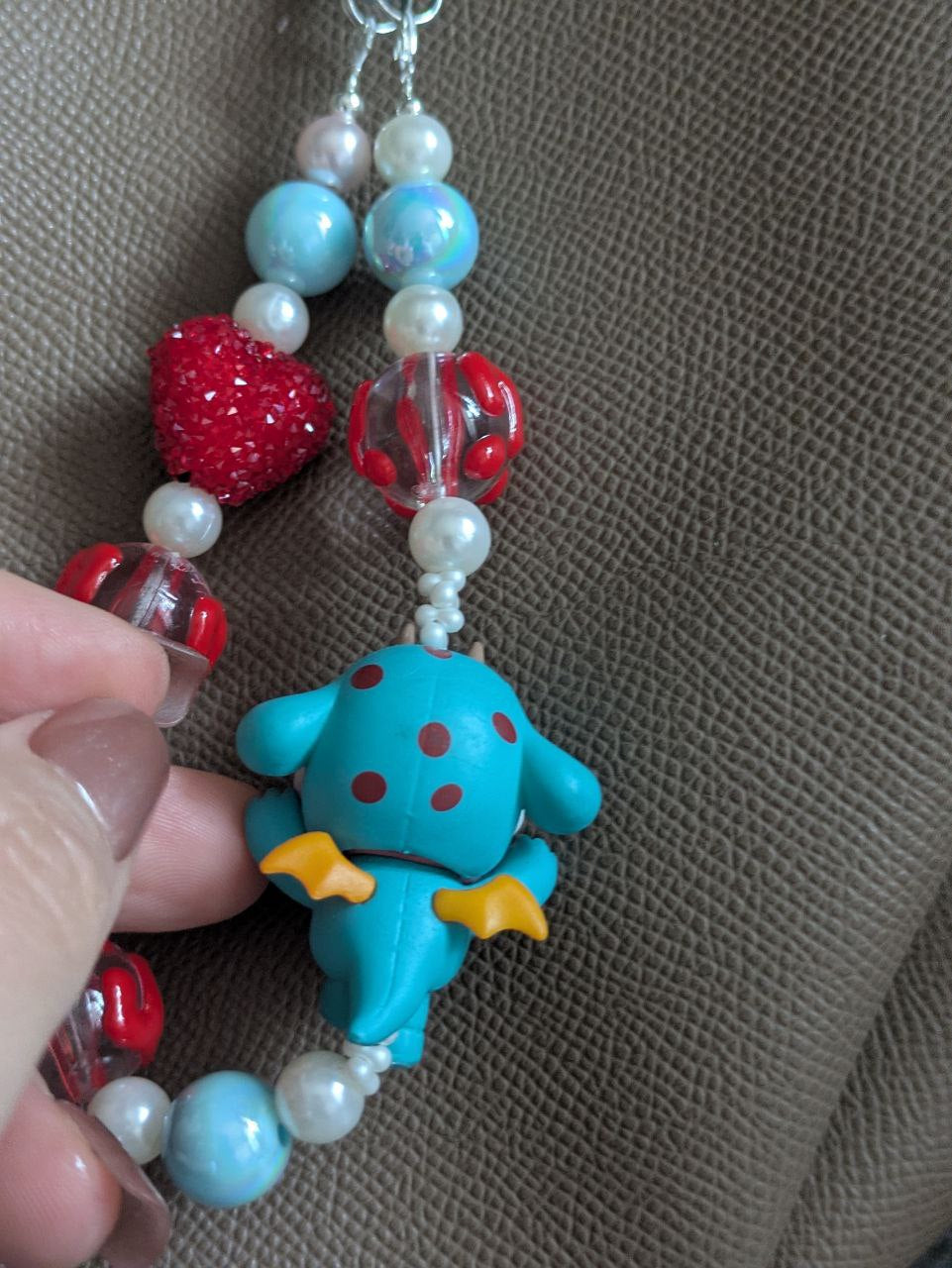 Cute Teufel CryBaby Design Handykette & Taschenanhänger: Der süße kleine Anhänger