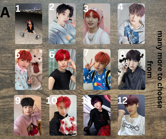 Xikers Yechan Photocard, Fotokarten, Handmade, K-Pop, Sammelkarten, PC