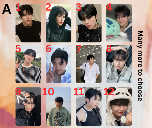 Zerobase One Gun Wook Photocard, Handmade PCs, K-Pop Zb1