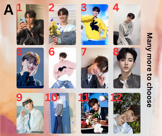 Zerobaseone Kim Gyu Vin Photocard, Handmade PCs, Kpop