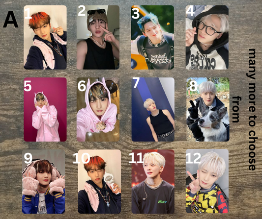 Xikers Minjae Photocard, Fotokarten, Handmade, K-Pop, Sammelkarten, PC