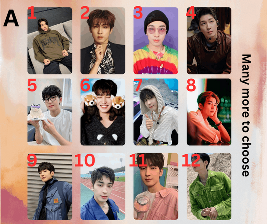 Seventeen Wonwoo Photocard, Handmade, Kpop, Carat Sammelkarten