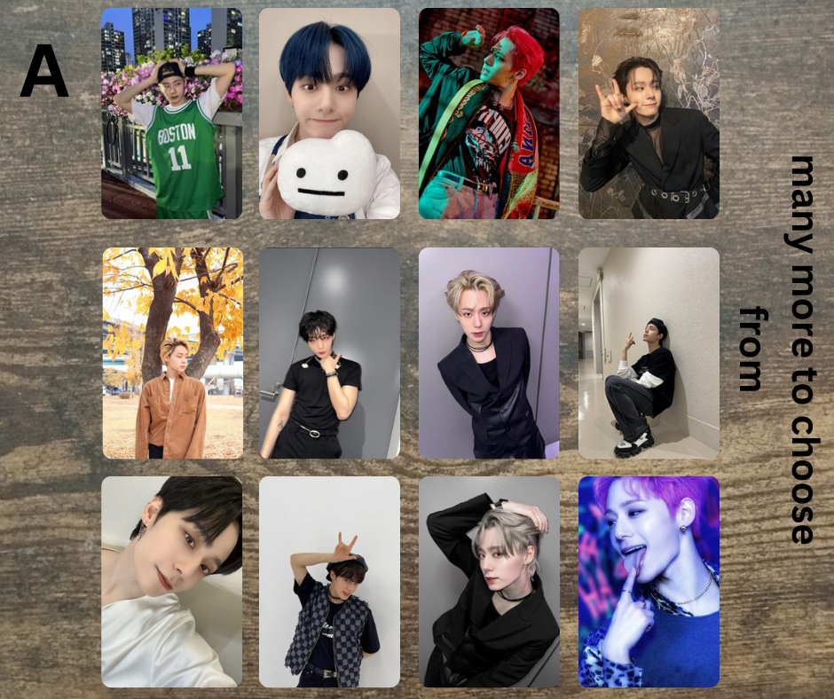 Oneus Hwanwoong Photocard, Kpop, Selfmade