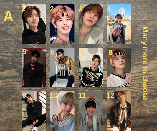 Stray Kids Seungmin PC Fotokarten, Handmade Fanmade K-Pop