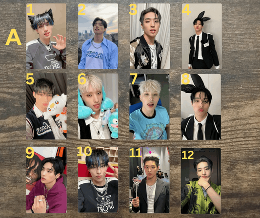 K-Pop P1Harmony Keeho PCs Fotokarten, Handmade Kpop PCs Sammelkarten