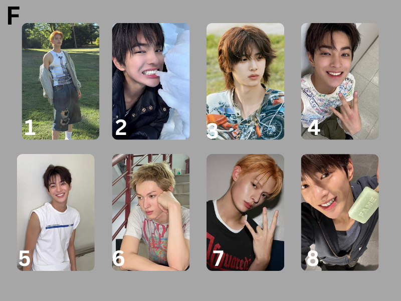 Cortis  Photocard, Handmade, K-Pop, Sammelkarten