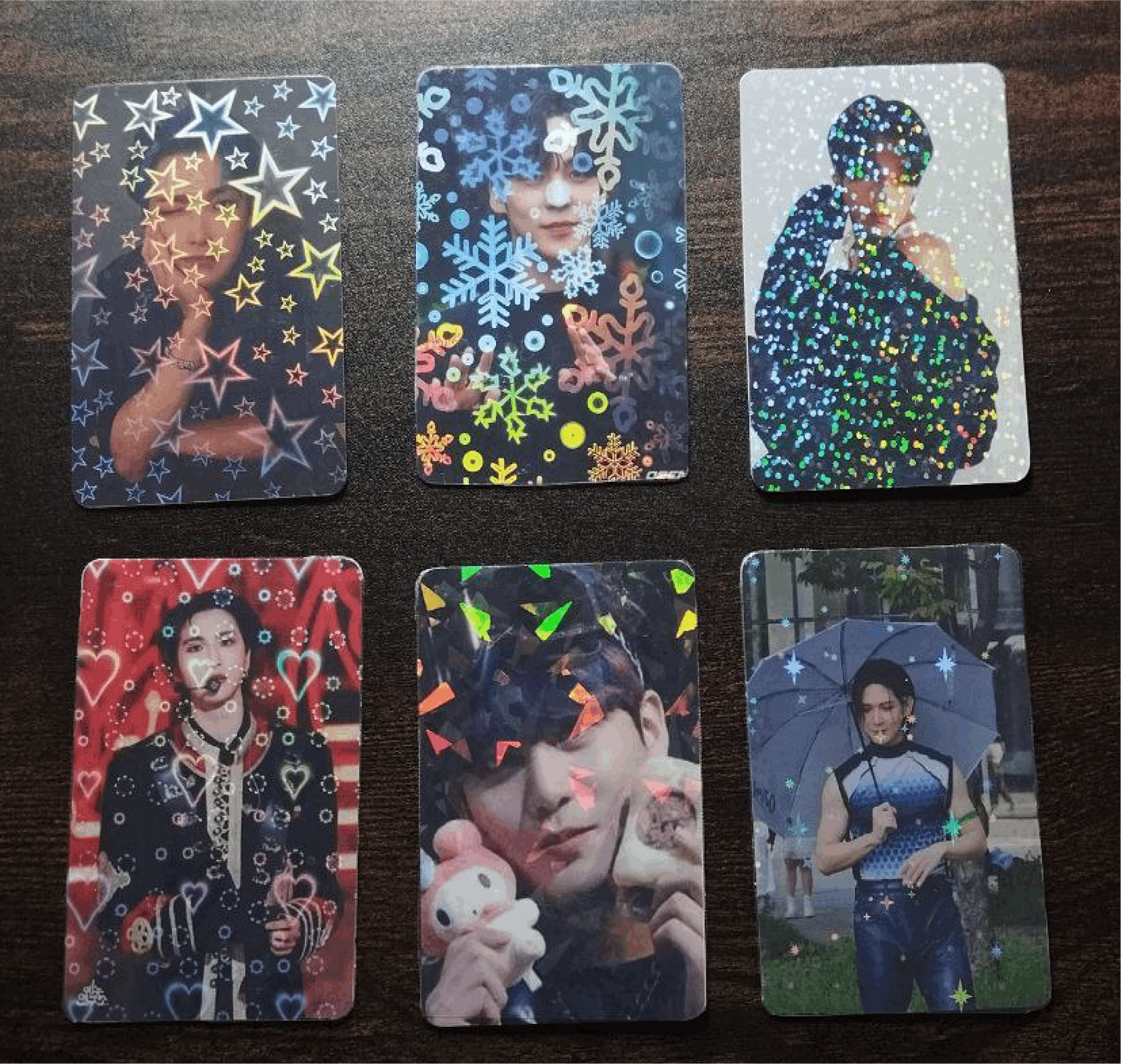 Ateez Seonghwa Photocard, Handmade, Ateez Sammelkarten, Kpop