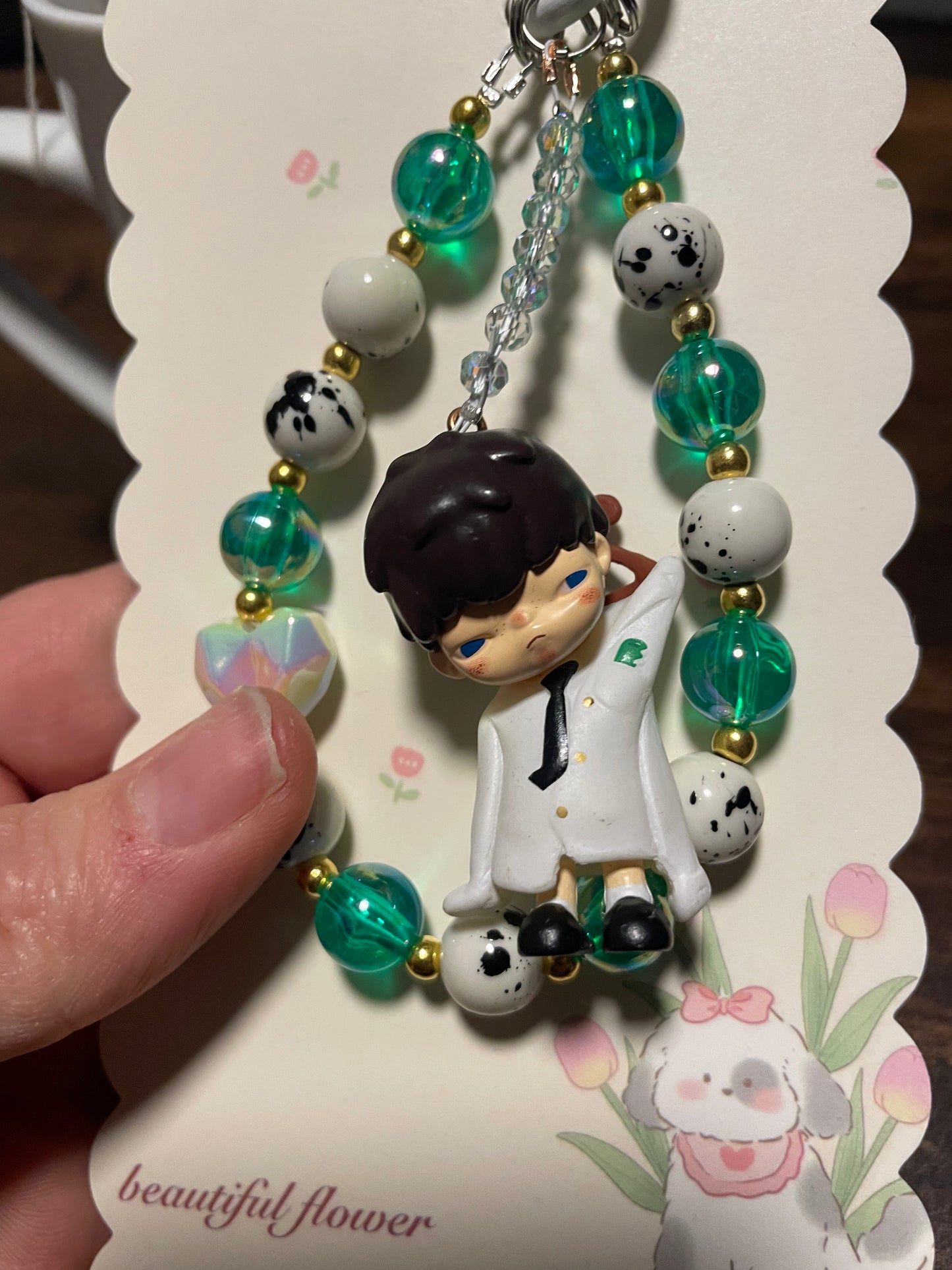 Hirono green Design Handykette & Taschenanhänger: Der süße kleine Anhänger