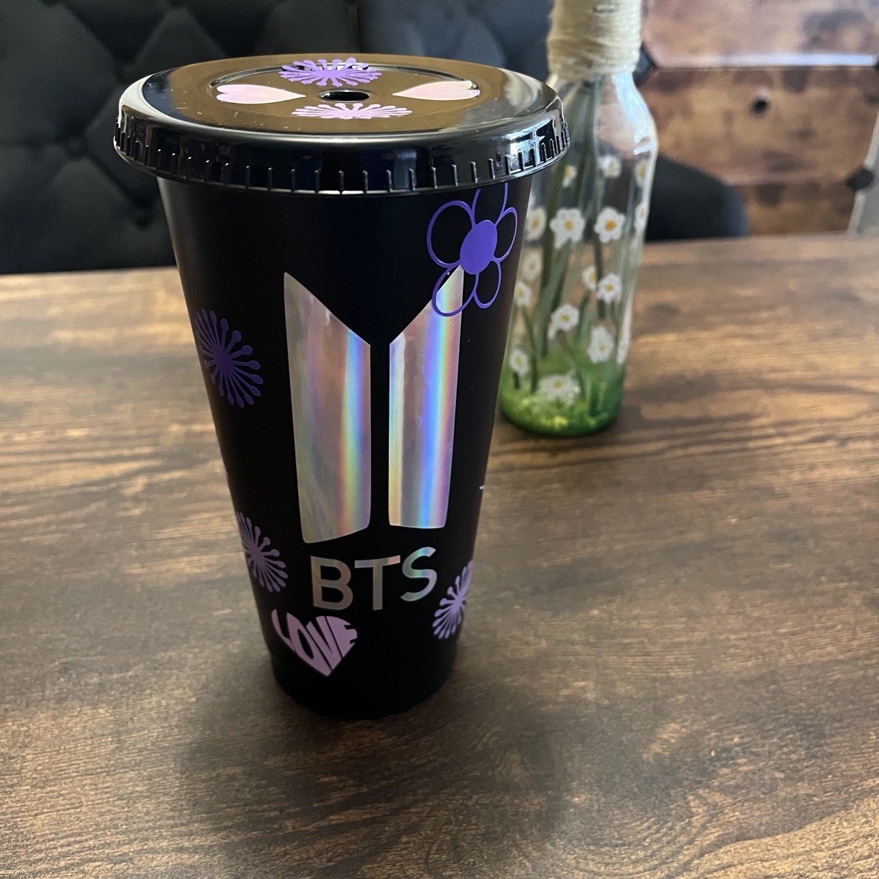 K-Pop drinking cup with straw – perfect for summer! Enhypen, Ateez, Seventeen, Straykids, Oneus, BTS