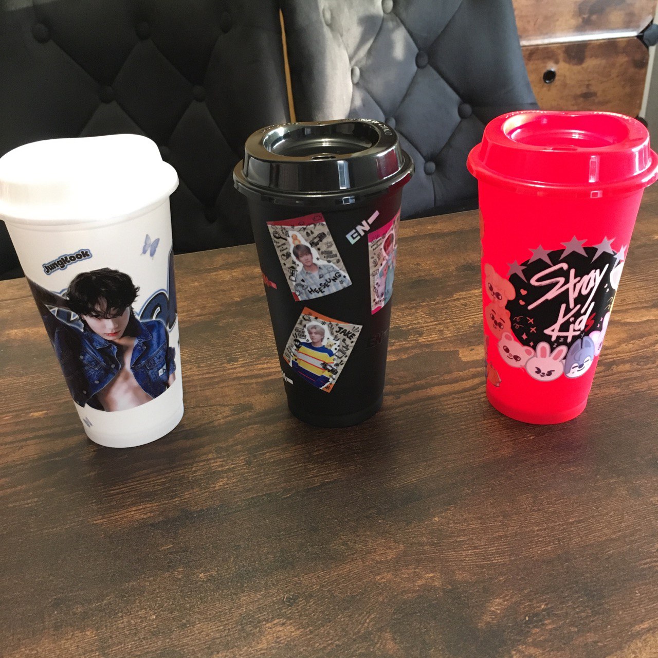 K-Pop Coffee Mugs – Perfect for Summer - Enhypen,Skz Felix, Straykids, Jungkook,AugustD