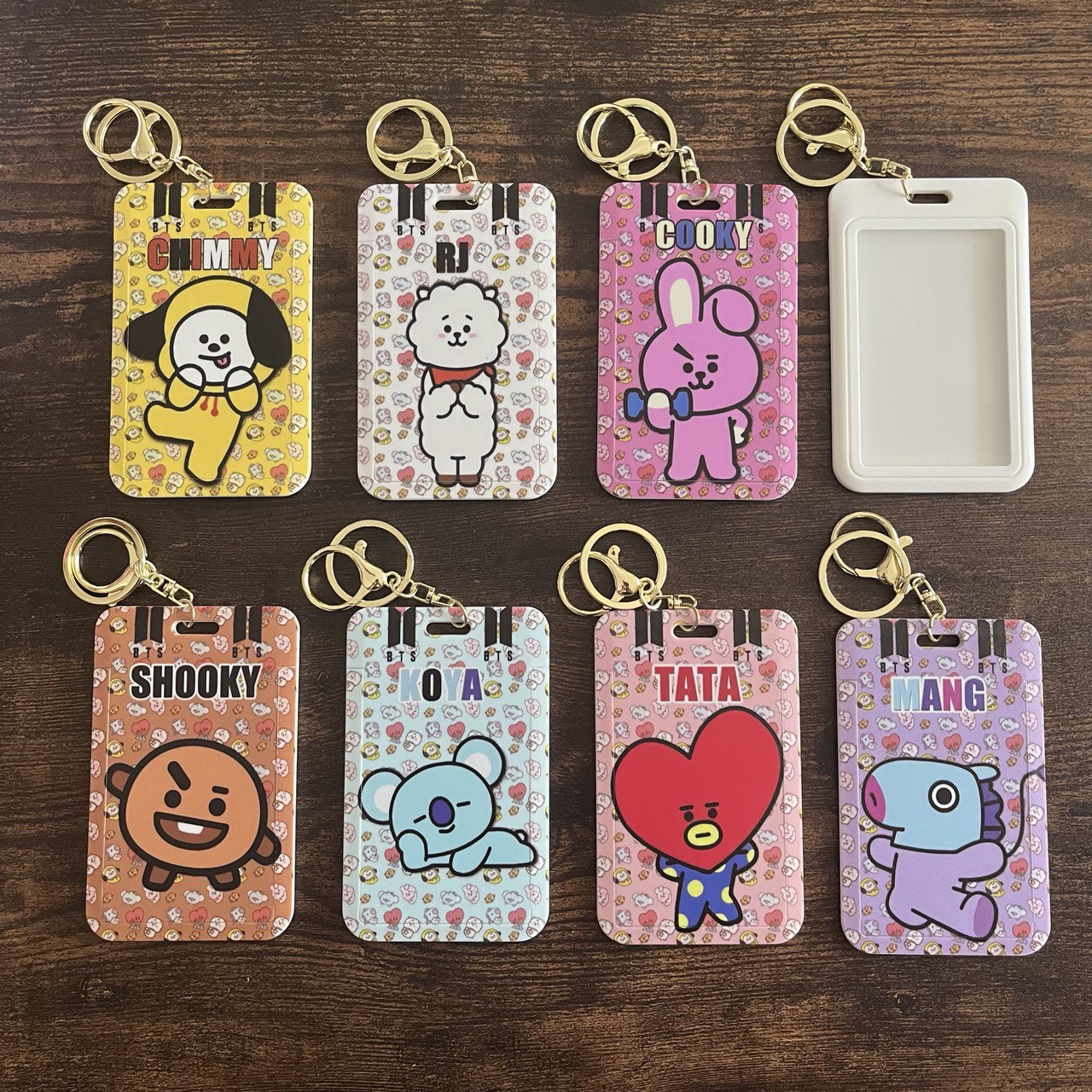 Kpop BTS Photocard case, Bt21, gift idea