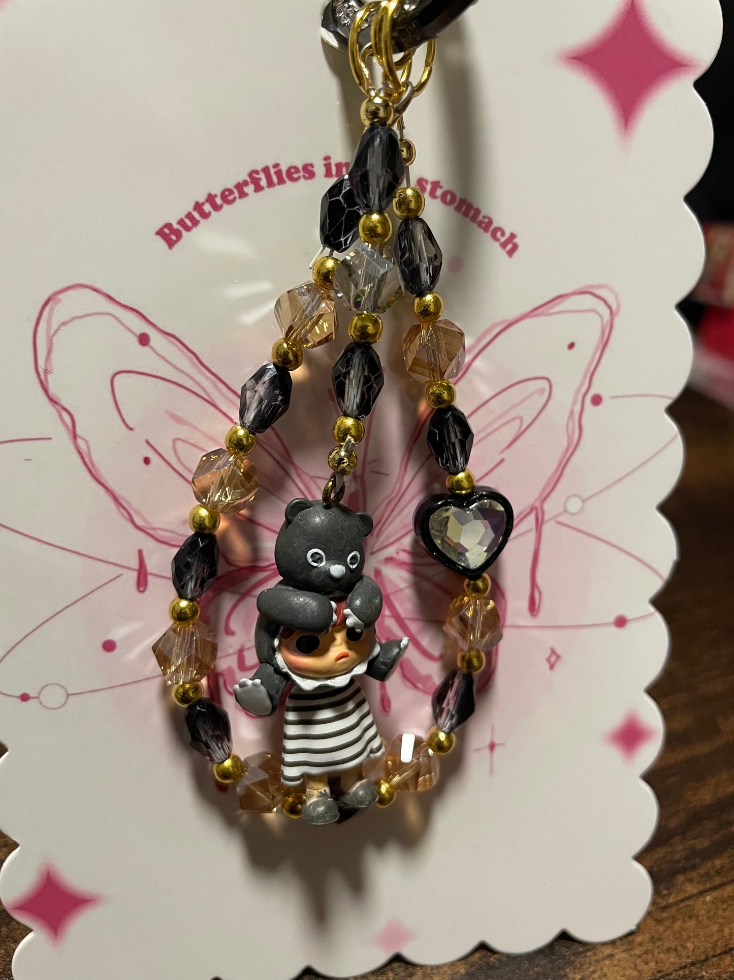 Hirono cat Design Handykette & Taschenanhänger: Der süße kleine Anhänger