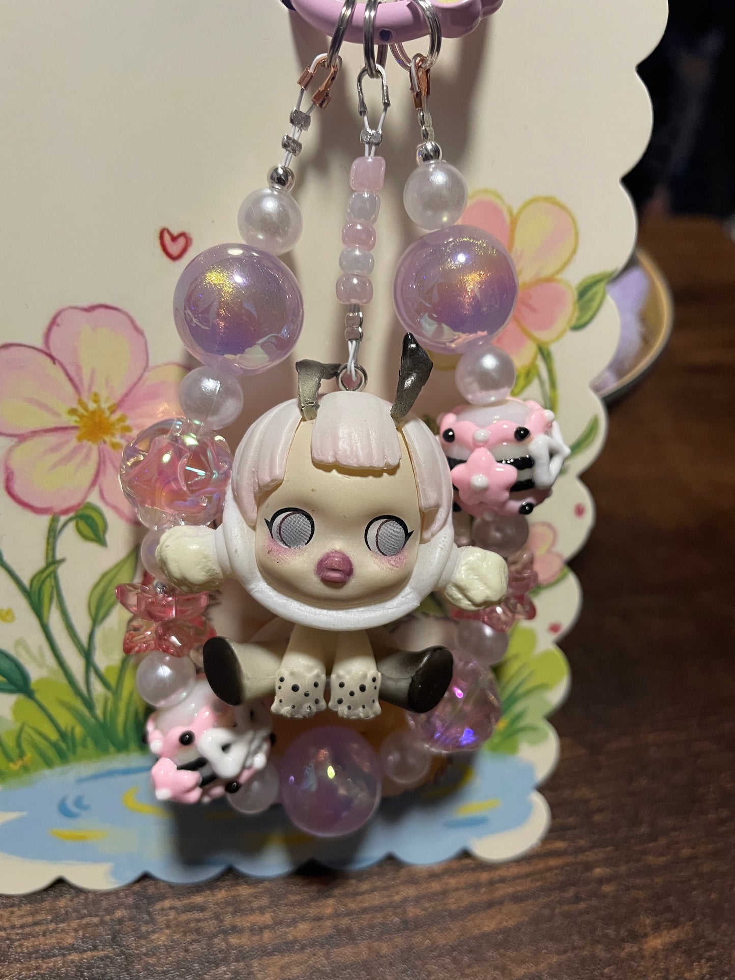 SkullPanda Design Handykette & Taschenanhänger: Der süße kleine Anhänger