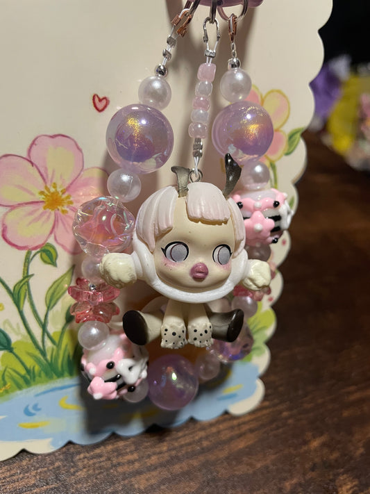 SkullPanda Design Handykette & Taschenanhänger: Der süße kleine Anhänger