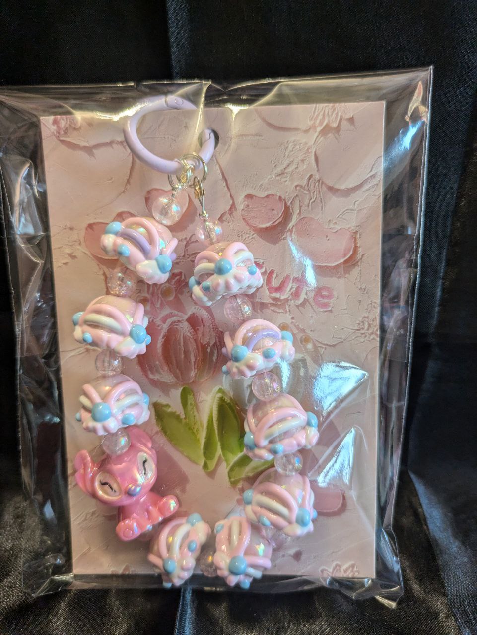 Cute Angel Stitch Frinds Phonechain, Taschen und Keychain