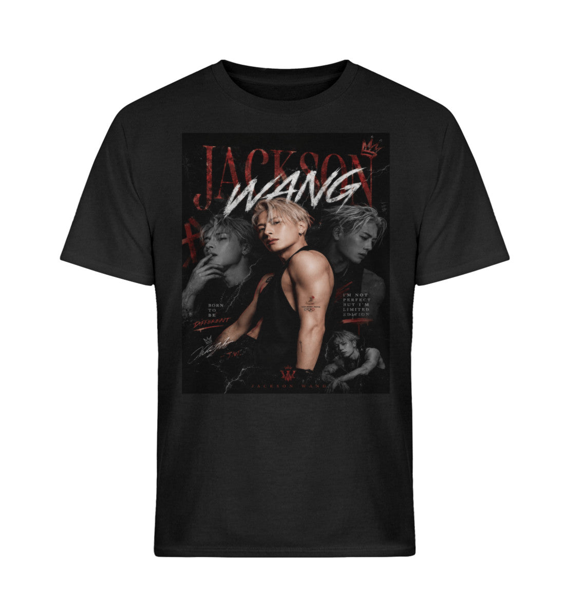 Jackson Wang GOT7 Unisex T-Shirt schwarz – K-Pop I GOT7 Fanmade V2