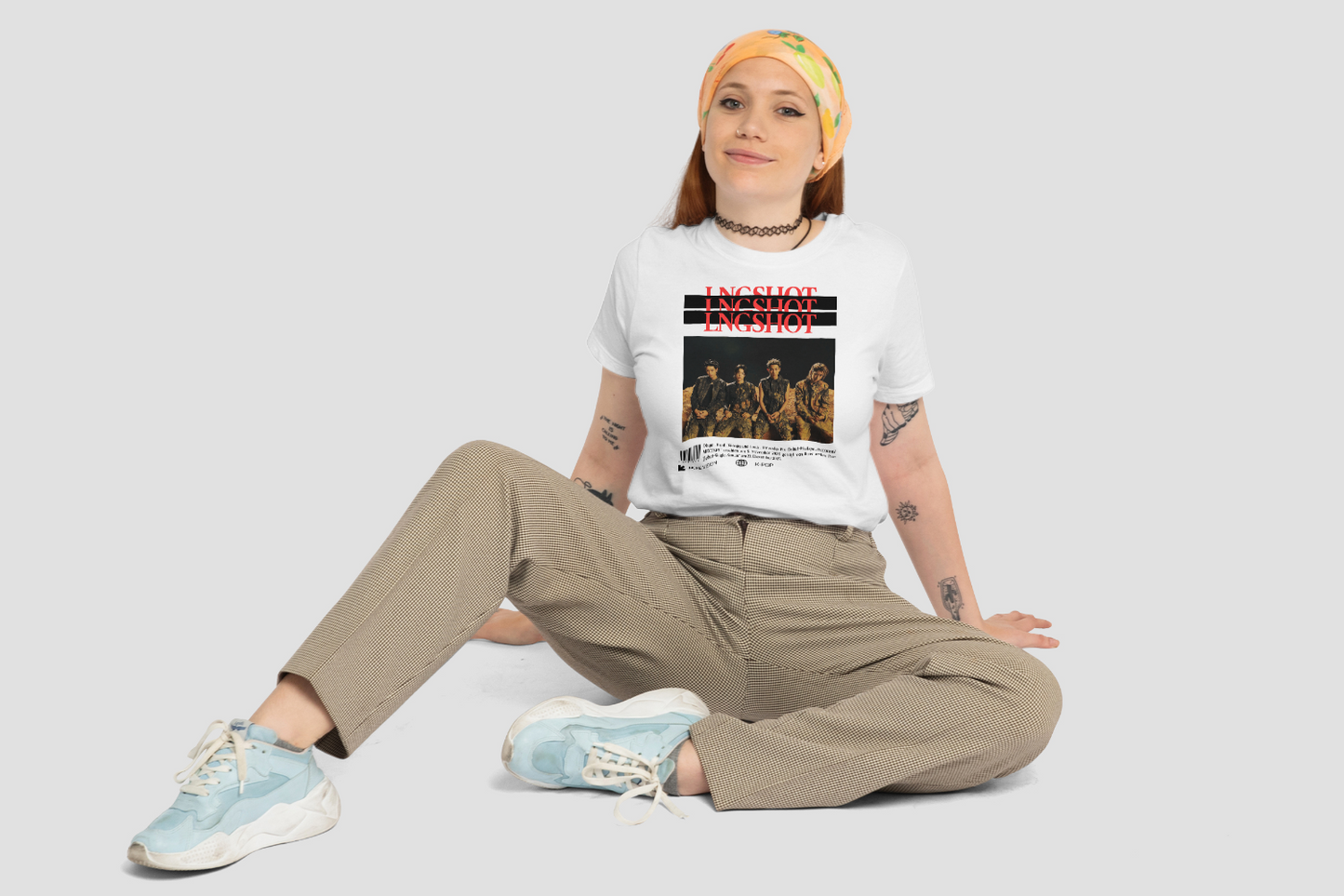 LNGSHOT K-Pop Band Unisex T-Shirt - Premium K-Pop Softstyle Fan-Merch (S-5XL)