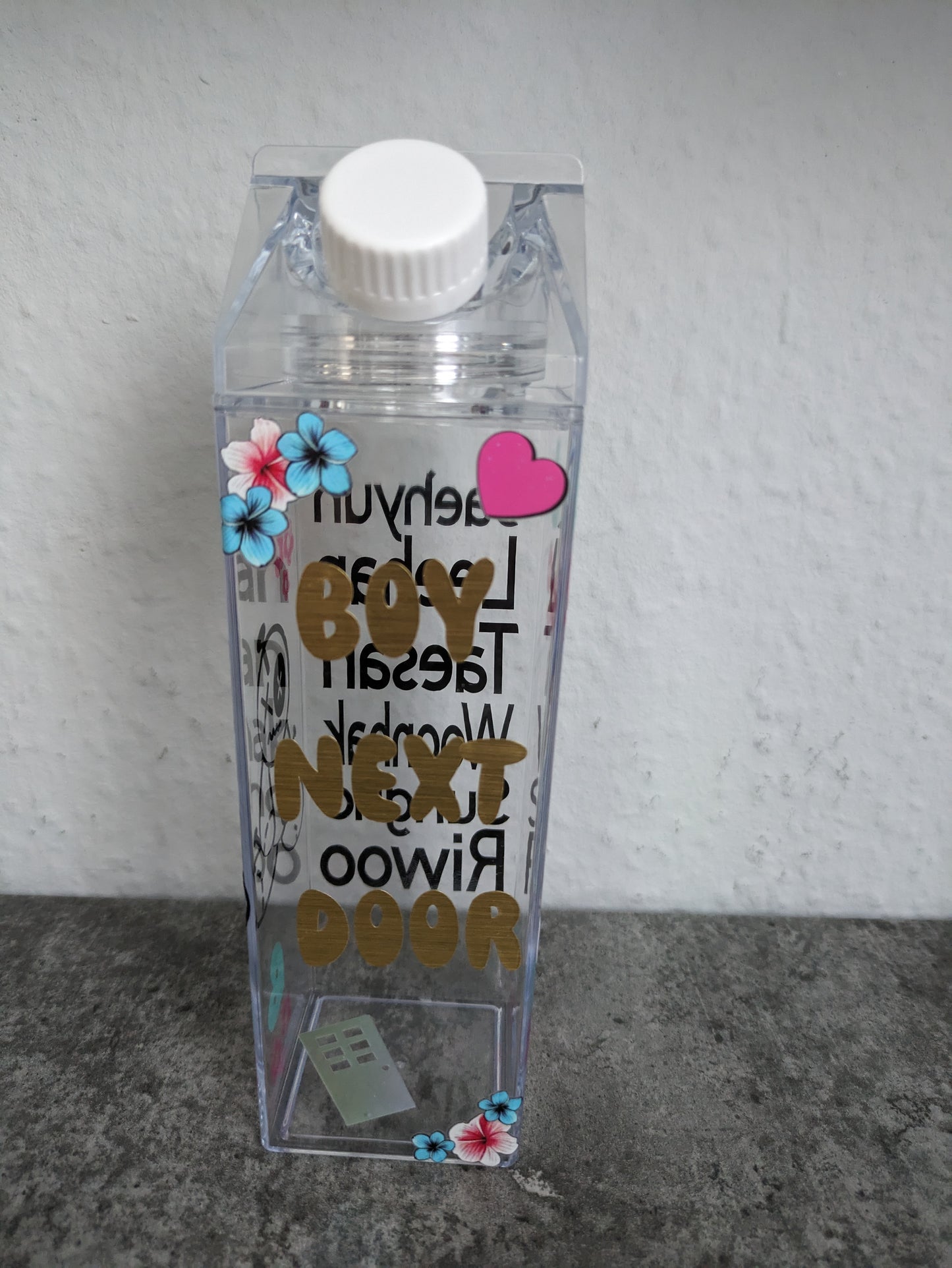 K-Pop Drinks Container - Drinking Bottle 500ml, Ateez, BTS, Straykids, Seventeen, Oneus