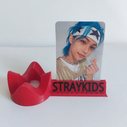 K-Pop Stray Kids Nachimbong Lightstick Holder + Photocard Holder – Fanmade für Stay