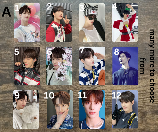 Xikers Jin Sik Photocard, Fotokarten, Handmade, K-Pop, Sammelkarten, PC