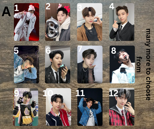 Xikers Hyunwoo Photocard, Fotokarten, Handmade, K-Pop, Sammelkarten, PC