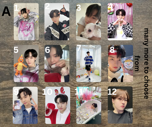 Xikers Junghoon Photocard, Fotokarten, Handmade, K-Pop, Sammelkarten, PC