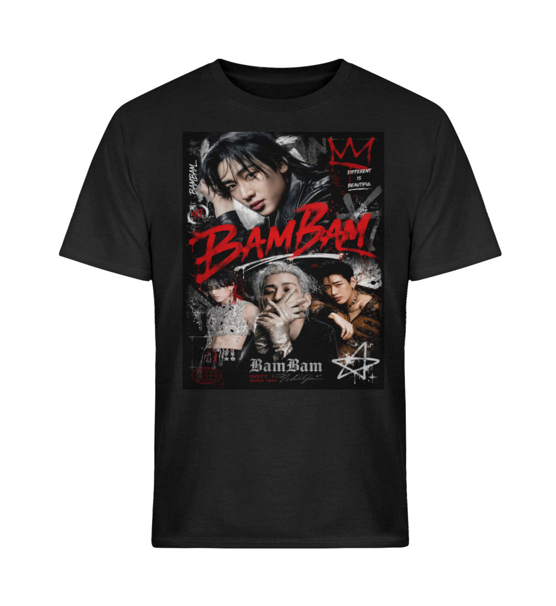 amBam GOT7 Unisex T-Shirt schwarz – K-Pop I GOT7 Fanmade | S–5XL