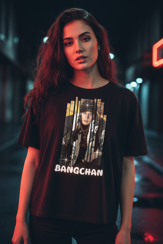 Bangchan Unisex T-Shirt – K-Pop Stray Kids Stay Fanmade Geschenkidee (S–5XL)