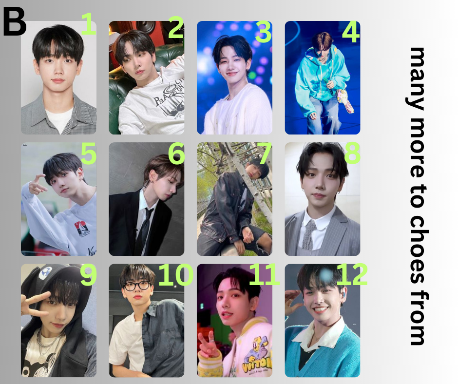 BOYNEXTDOOR Jaehyun Photocard, K-Pop Photocard, Handmade