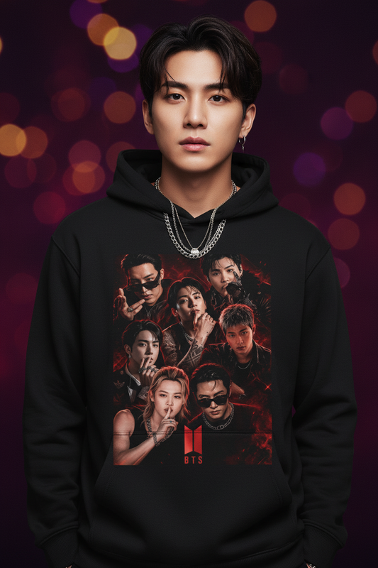 BTS K-Pop Unisex Hoodie – Fanmade Army Fanartikel | XS–5XL