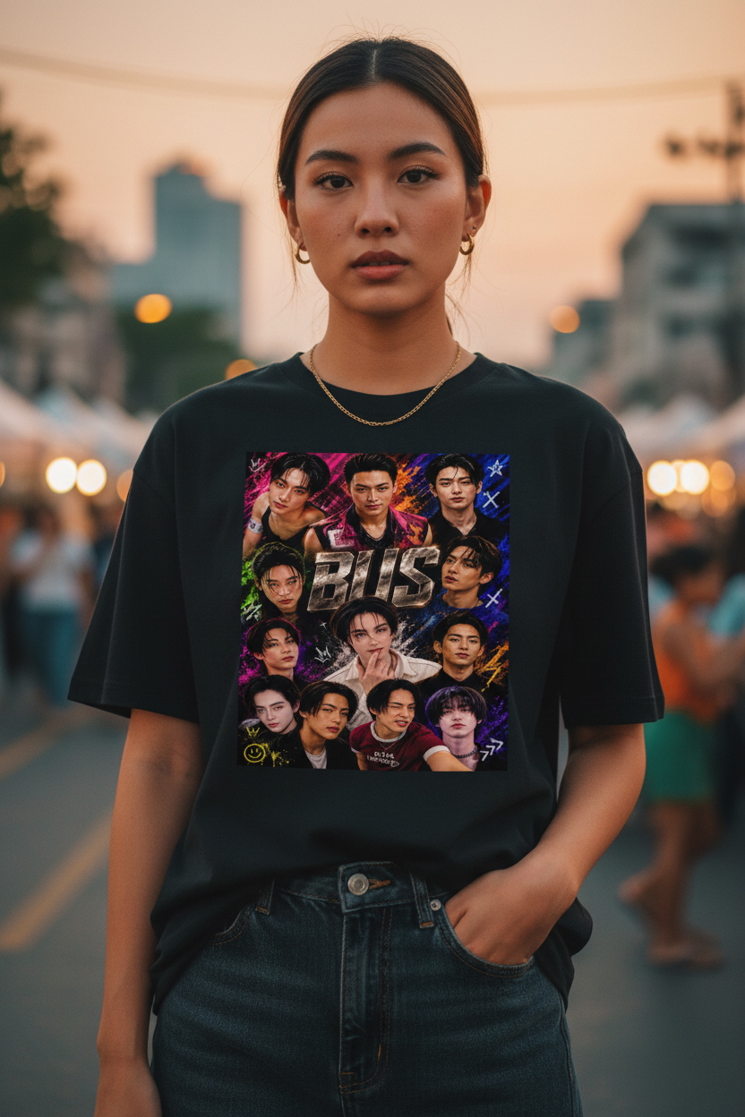 BUS Thai Pop Unisex T-Shirt – K-Pop BEUS Fanmade | S–5XL