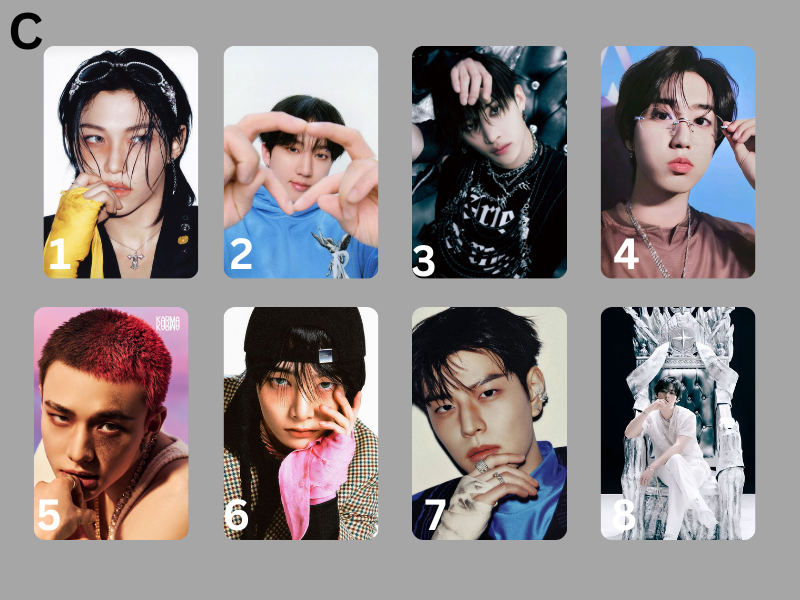 Seventeen Mingyu Photocard, Handmade, Kpop, Carat trading cards