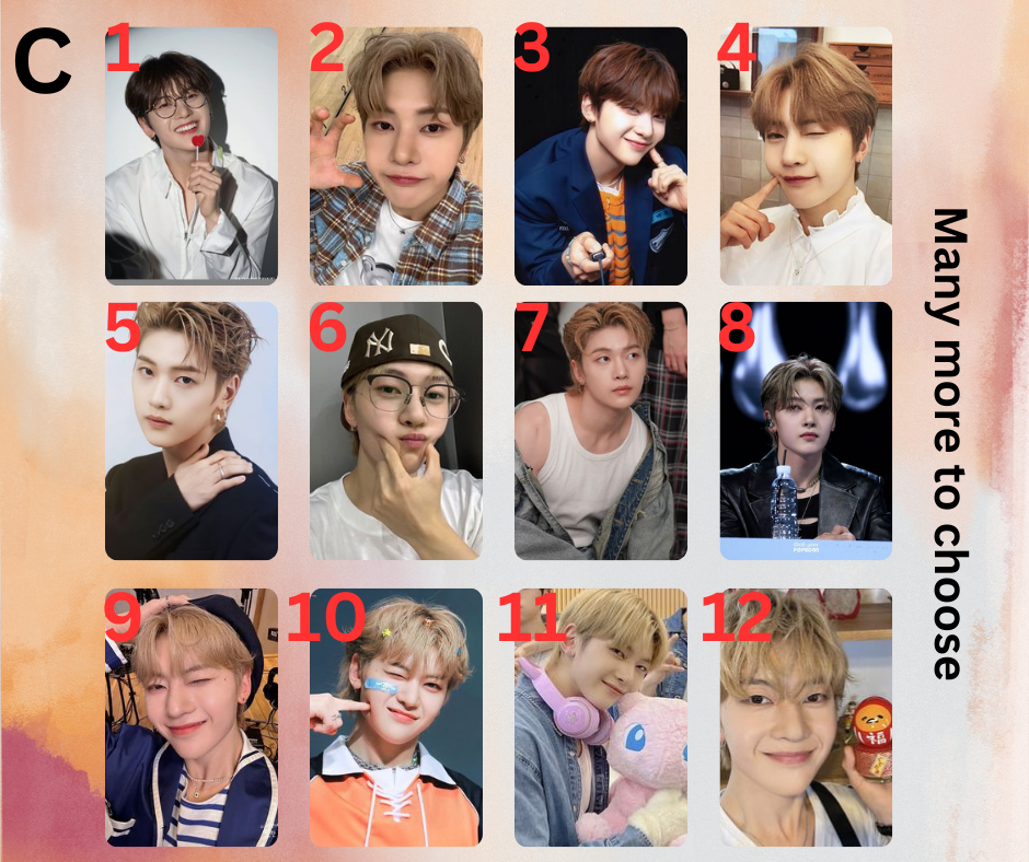 Zerobaseone Matthew Photocard, Handmade PCs, Kpop, zb1