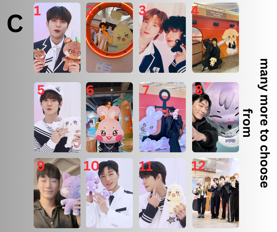 Ateez Aniteez Photocard, K-Pop, PCs Sammelkarten Ateez, Handmade