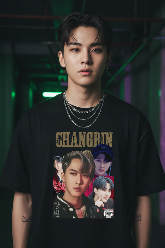 Changbin Unisex T-Shirt – K-Pop Stray Kids SKZ Stay Fanmade Geschenkidee (S–5XL)