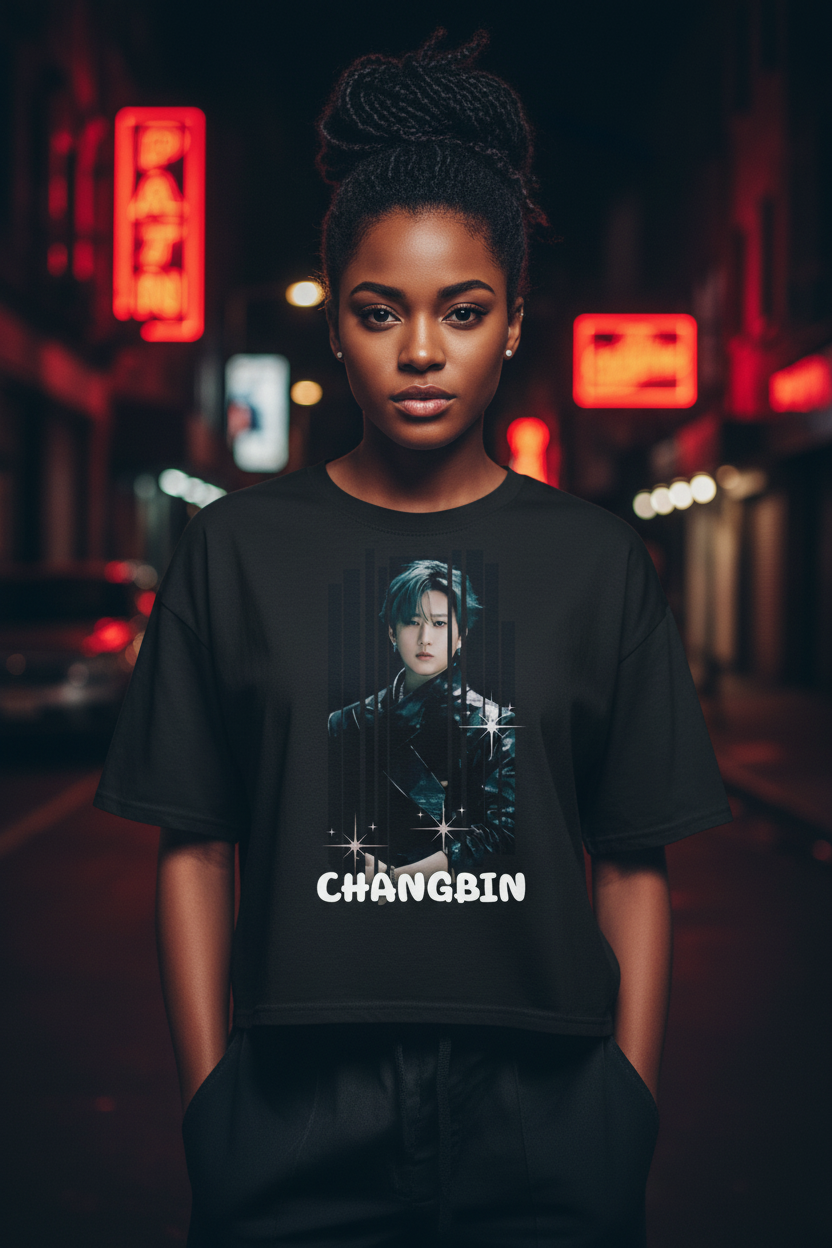 Changbin Stray Kids Unisex T-Shirt – K-Pop Stay Fanmade | S–5XL