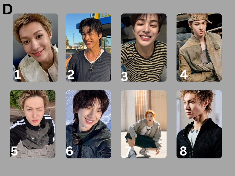 Cortis  Photocard, Handmade, K-Pop, Sammelkarten