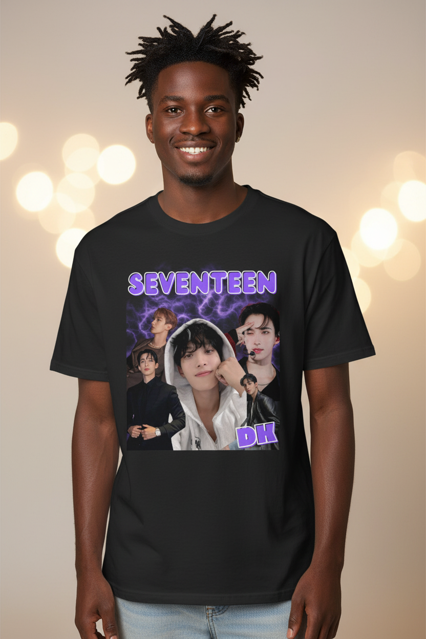 DK Seventeen Unisex T-Shirt V2 – K-Pop Carat Fanmade | S–5XL
