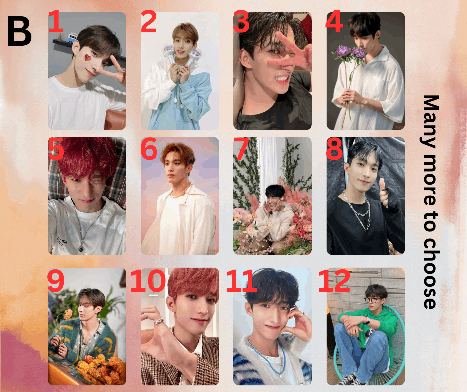 Seventeen DK Photocard, Handmade, Kpop, Carat Sammelkarten