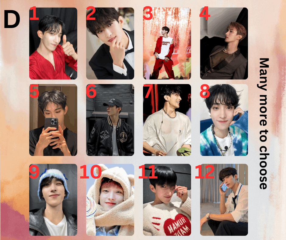 Seventeen DK Photocard, Handmade, Kpop, Carat Sammelkarten