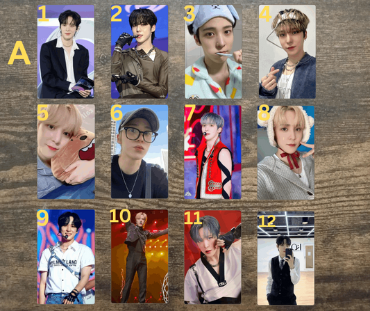 K-Pop Yunho PCS Fotokarten, Handmade Ateez PCs Sammelkarten