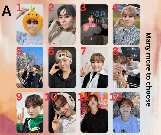 Seventeen Seungkwan Photocard, Handmade, Kpop, Carat Sammelkarten