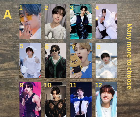 StrayKids Han PCs, Fanmade K-Pop Fotokarten