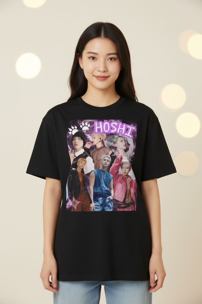 Hoshi Seventeen Unisex T-Shirt – K-Pop Carat Fanmade | S–5XL