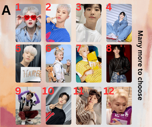 Seventeen Hoshi Photocard, Handmade, Kpop, Carat Sammelkarten