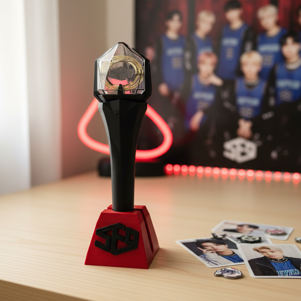 SF9 Lightstick Holder – Fanmade K-Pop Fantasy Geschenkidee