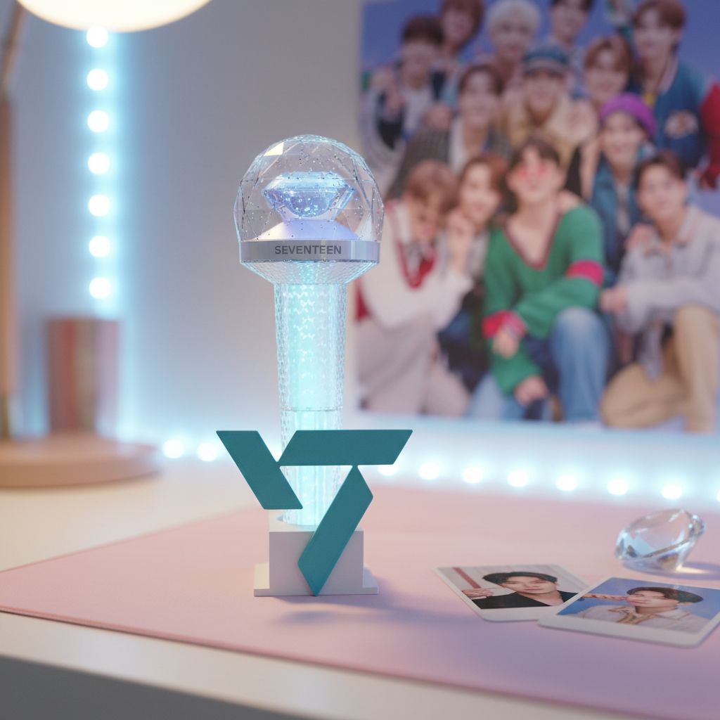 Seventeen Lightstick Holder Design 2 – Fanmade K-Pop Carat Geschenkidee