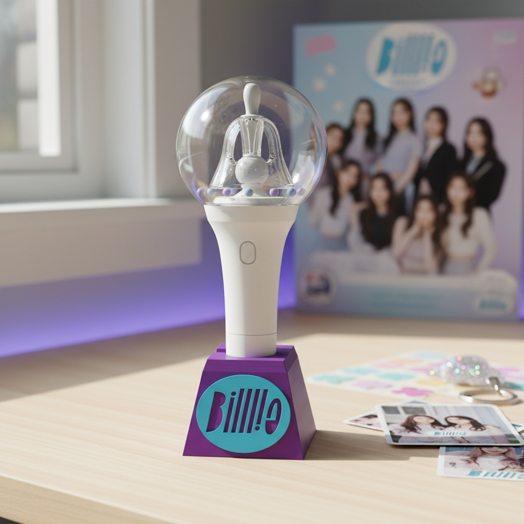 Billlie Lightstick Holder – Fanmade K-Pop Geschenkidee
