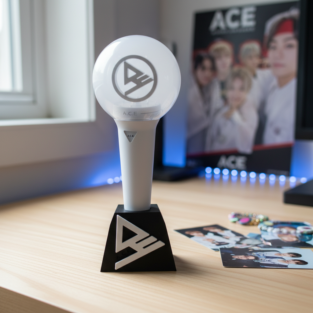 ACE Lightstick Holder – Fanmade K-Pop Choice Geschenkidee