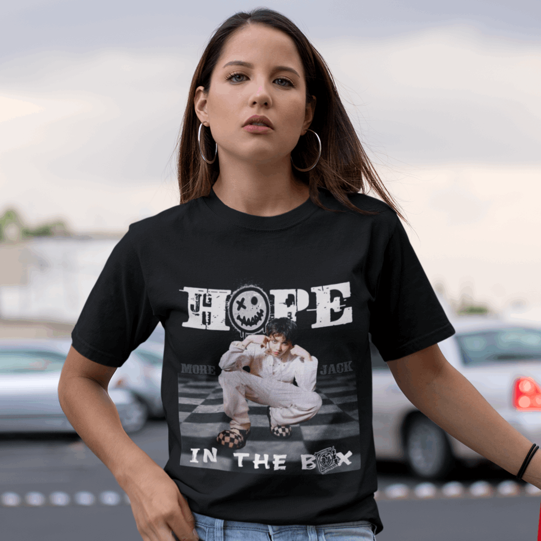 Bts J-Hope T-Shirt, Fanmade Bts Grafik, Selfmade Army Geschenkidee